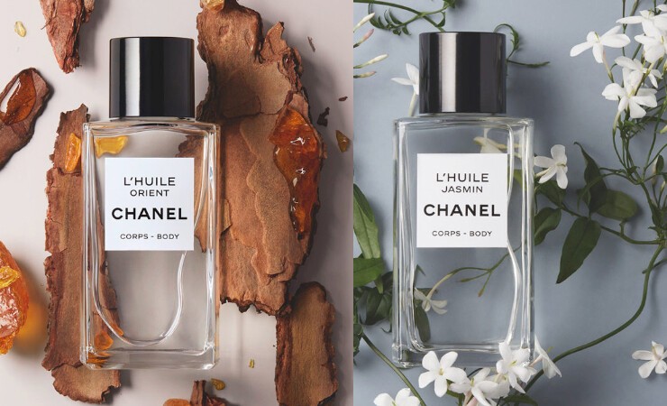 chanel body oil