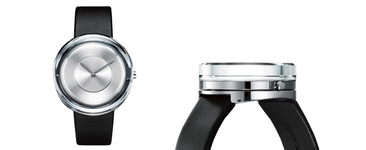 glass watch by issey miyake