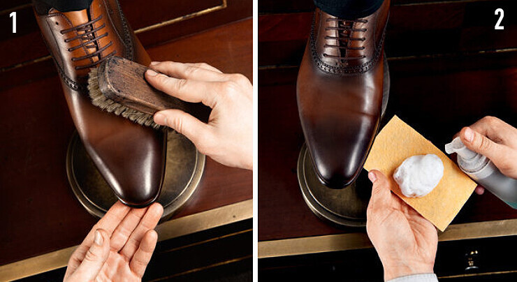 how to clean shoes
