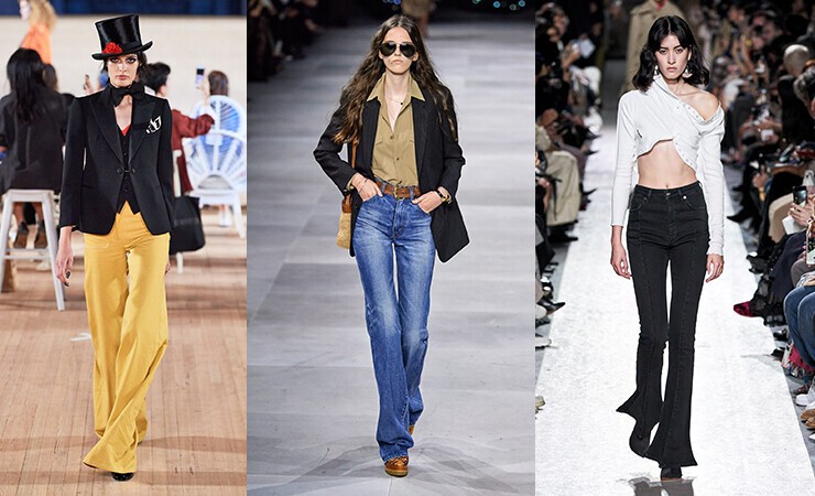 flared jeans