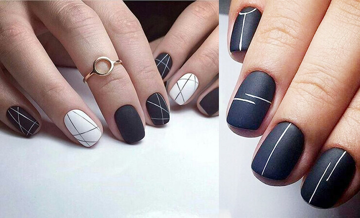 Geometric nails