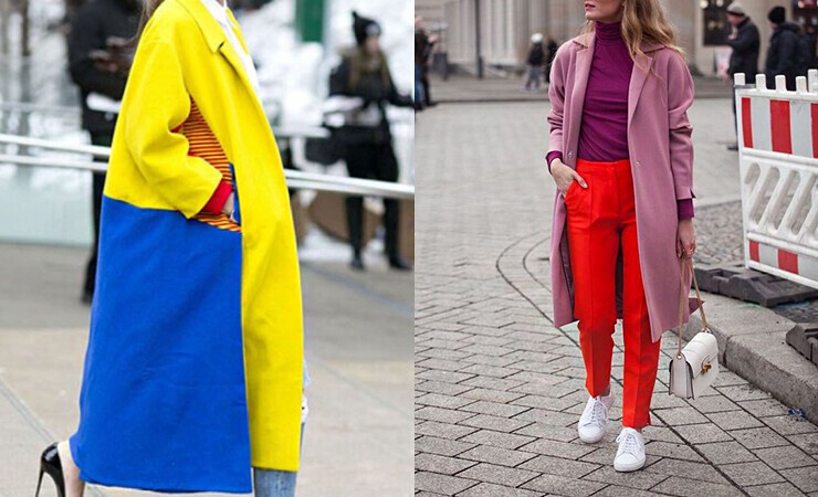 color blocking trend