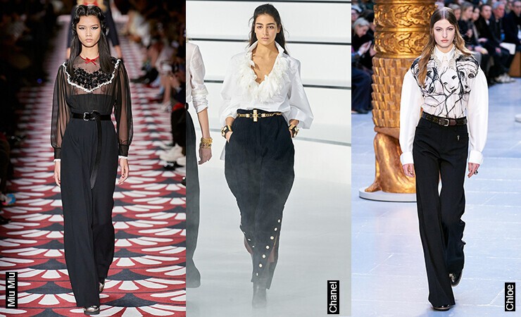 high waist trousers