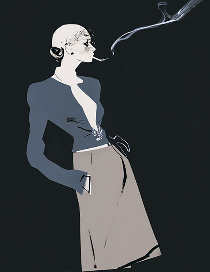 David Downton illustration