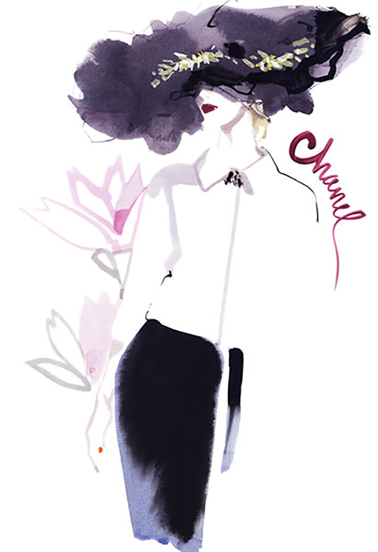 David Downton illustration