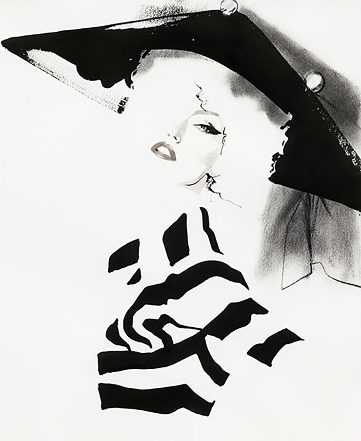 David Downton illustration