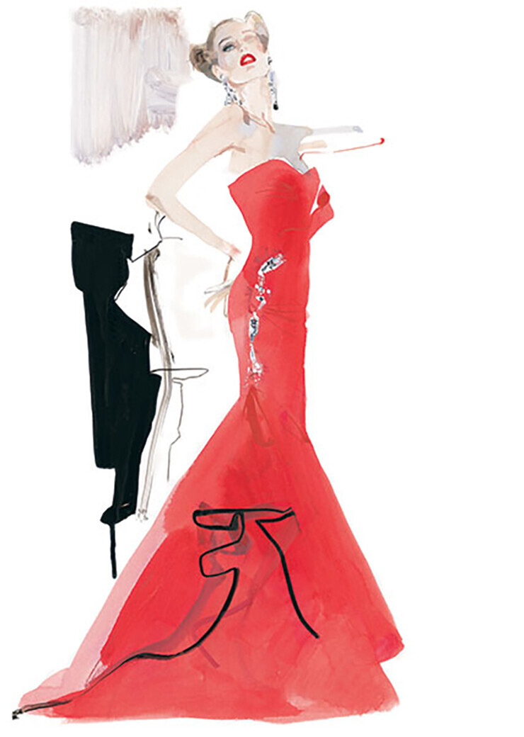 David Downton illustration