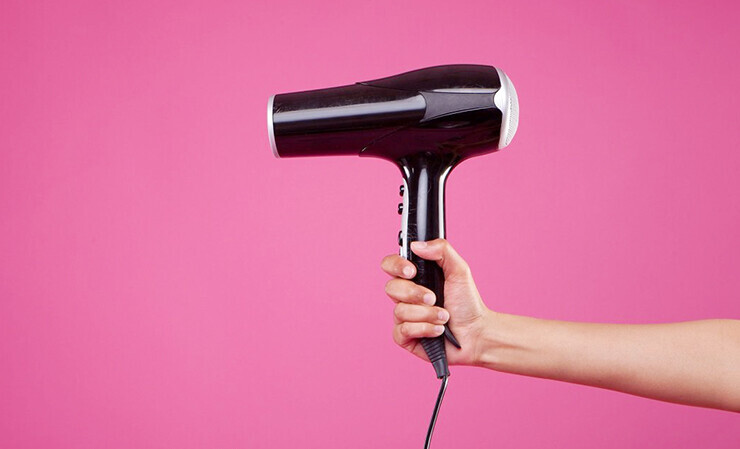 hair drying