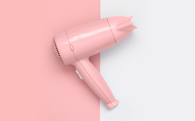 hair drying