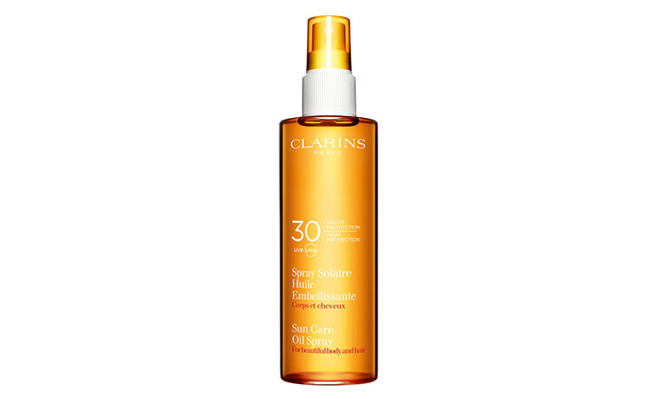 sunscreen hair spray
