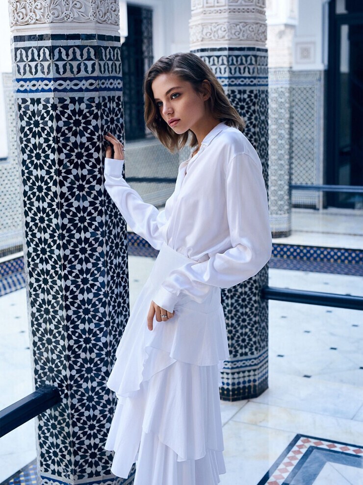 Alesya Kafelnikova modelo
