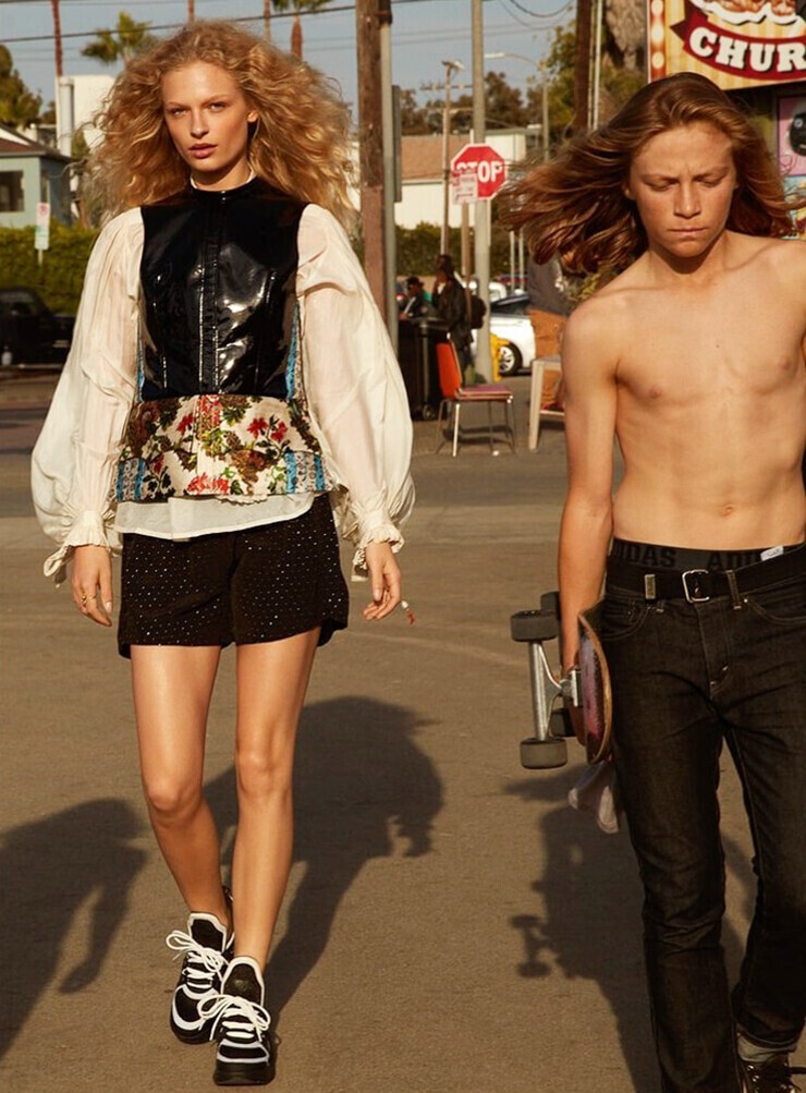Frederikke Sofie modelo