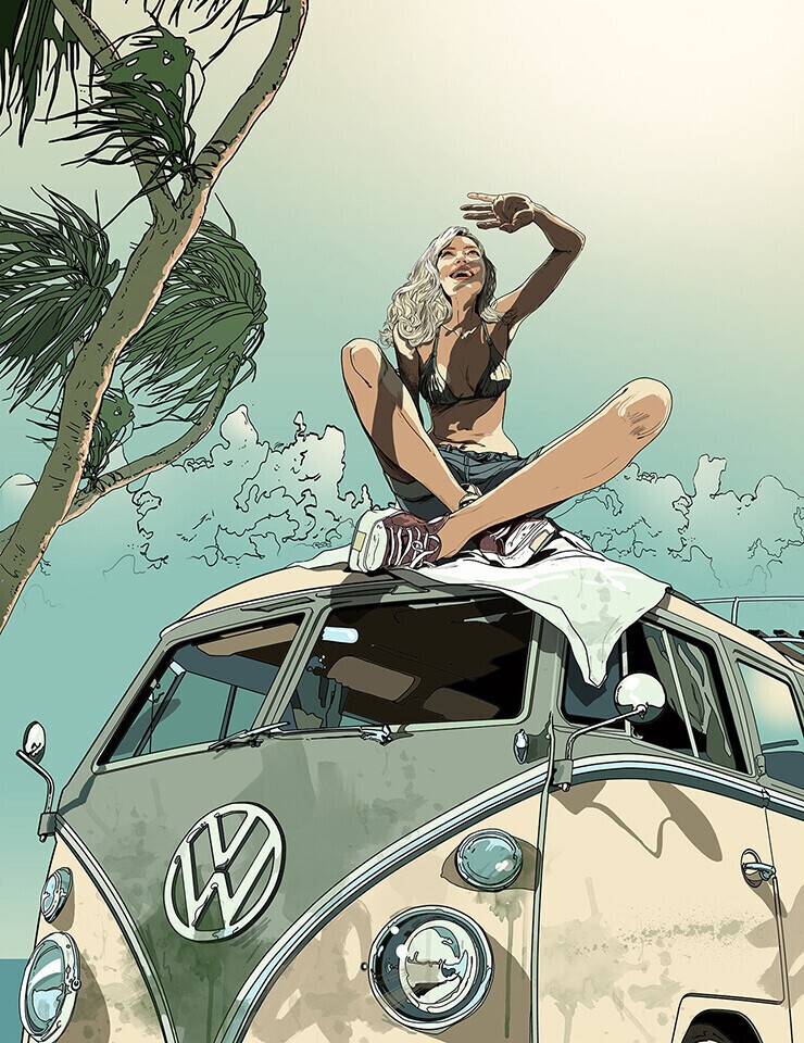Gavin Reece illustrator