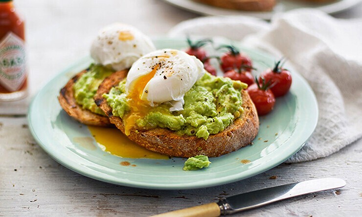avocado egg toast