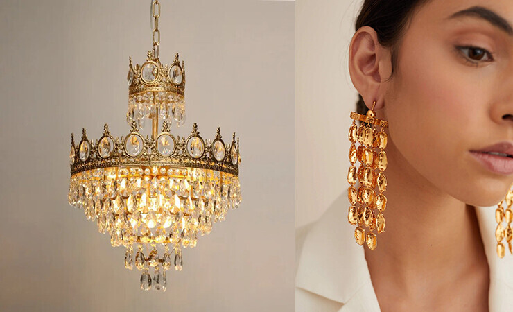 chandelier earrings