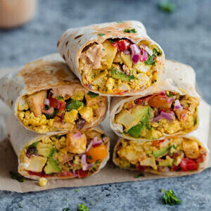Vegetable Burritos recipe