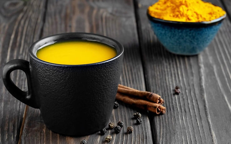 Turmeric Golden Milk Latte