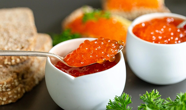 Benefits of red caviar