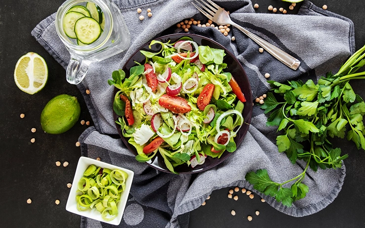 vegan food menu