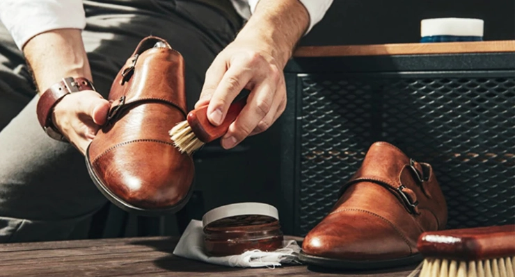 wax shoe care
