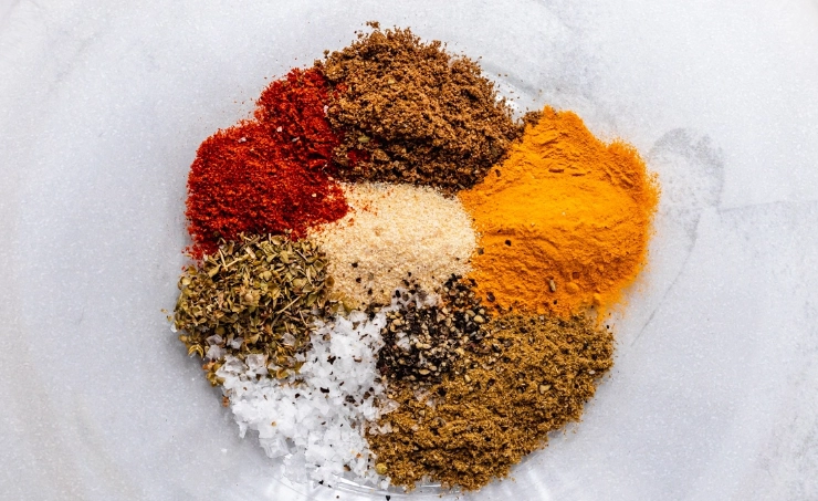 Roasted Chicken Thighs With Spices