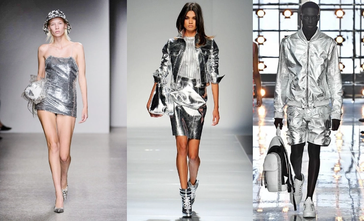 Metallic Fabrics Shine Brighter in Summer