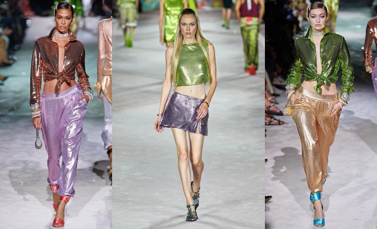 Metallic Fabrics Shine Brighter in Summer