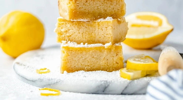 Crispy Lemon Bars recipe