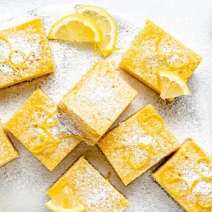 Crispy Lemon Bars recipe