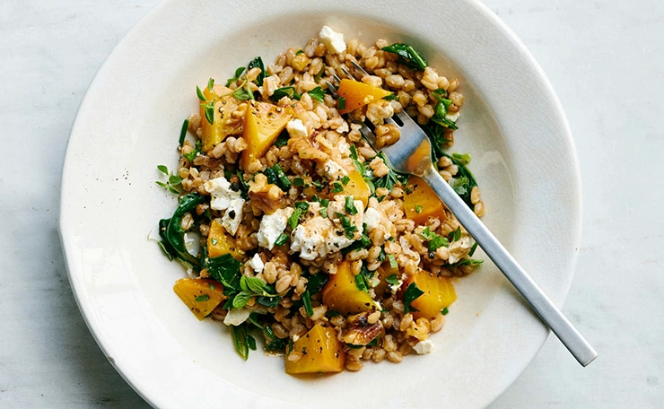 Spelt Salad with Roasted Vegetables