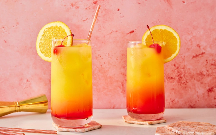 Tequila Sunrise cocktail recipe