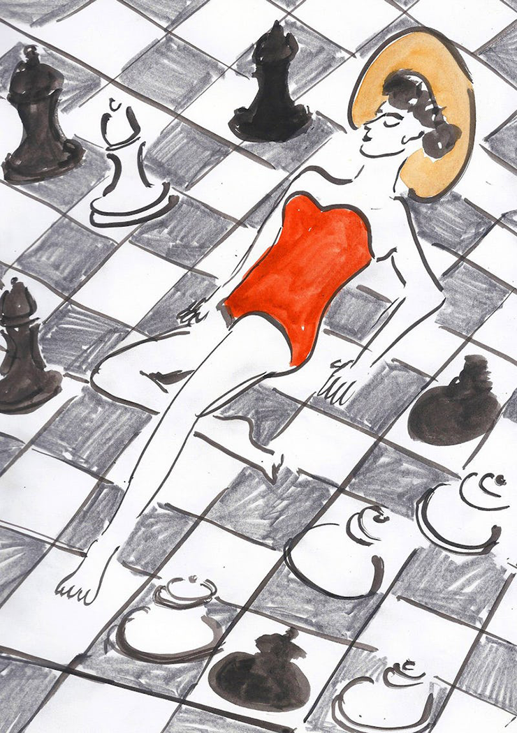 Luke Edward Hall illustration