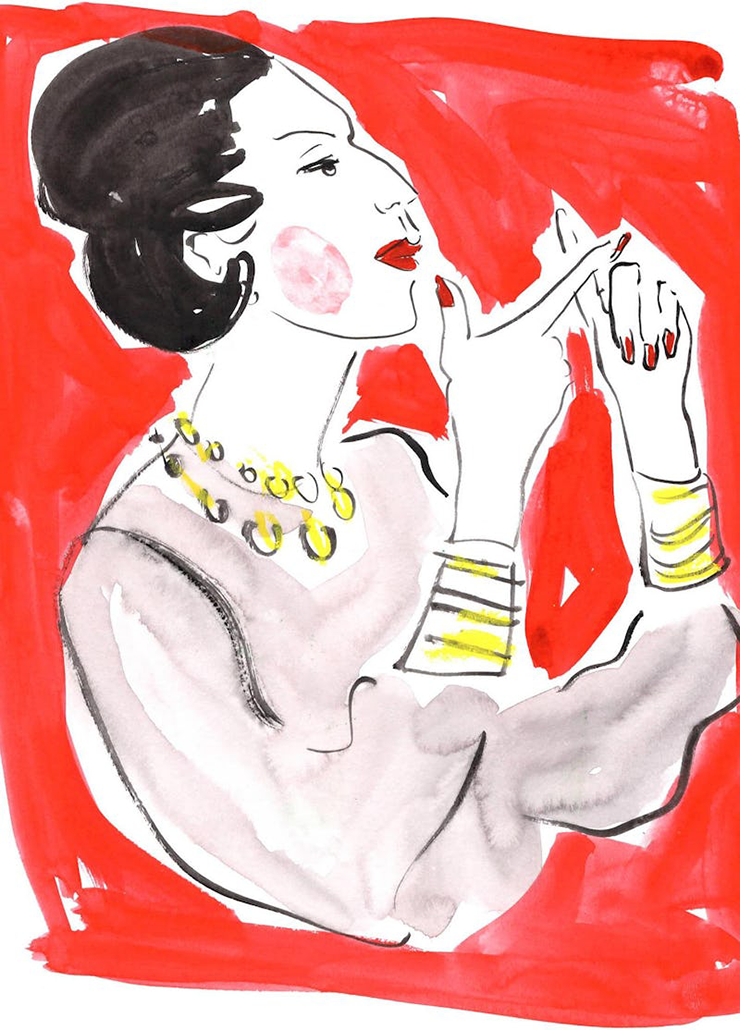Luke Edward Hall illustration