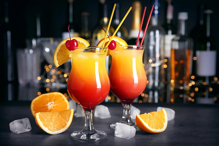 Sex on the Beach cocktail