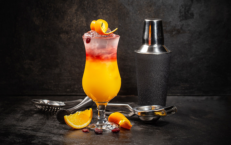 Sex on the Beach cocktail