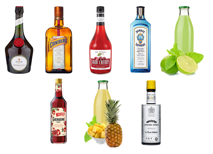 Singapore Sling cocktail
