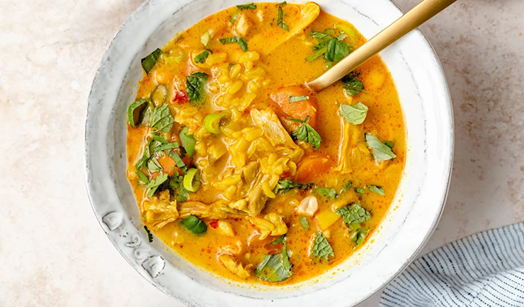 Brown Rice Soup recipe