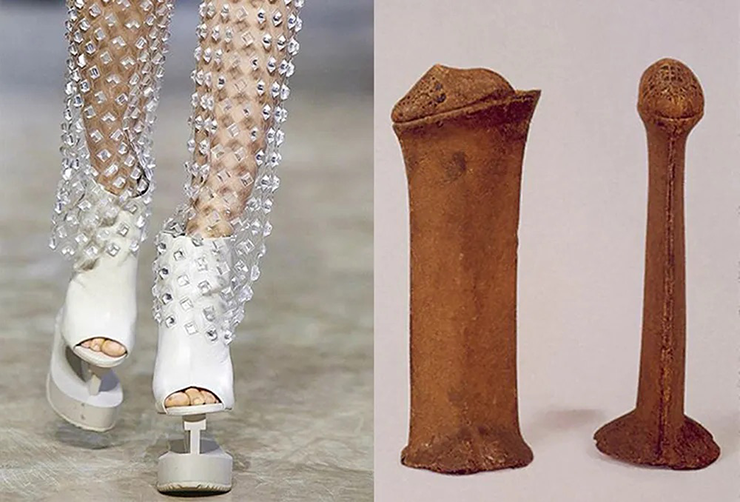 Chopines shoes