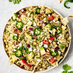 Corn Pasta Salad with Cilantro