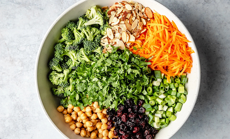 Vegan Broccoli and Chickpea Salad