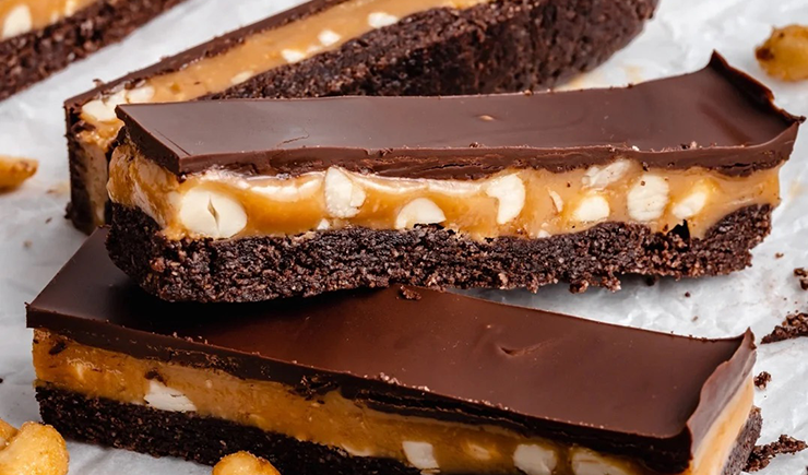 Peanut Butter Caramel Bars recipe