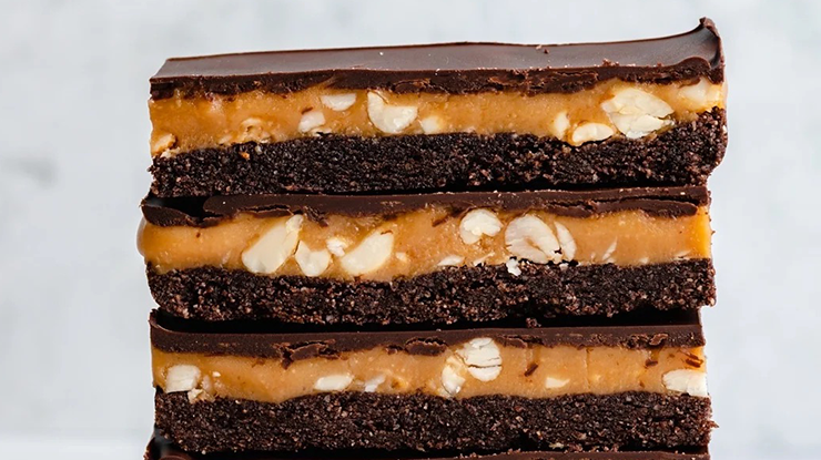 Peanut Butter Caramel Bars recipe