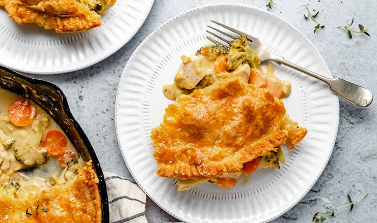 Chicken and Broccoli Pot Pie