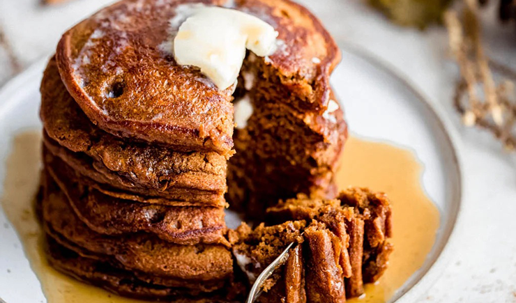 Gingerbread Pancakes recipe