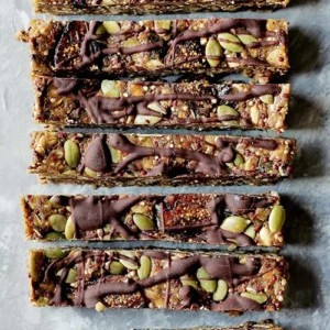 Chocolate Granola Bars recipe