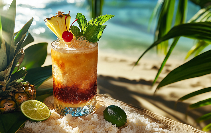 Mai Tai cocktail recipe
