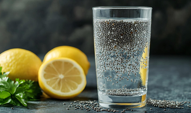 chia seed water