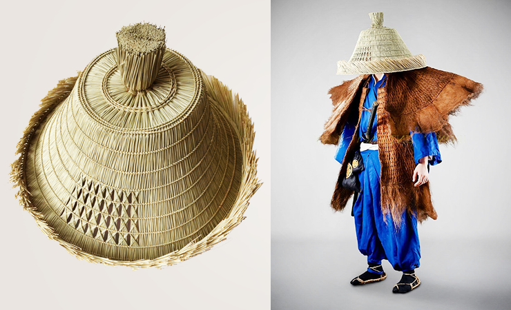 japanese straw hat kasa