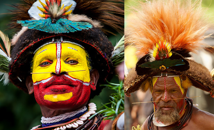 Papua New Guinea traditional Clothing