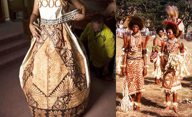 Papua New Guinea traditional Clothing